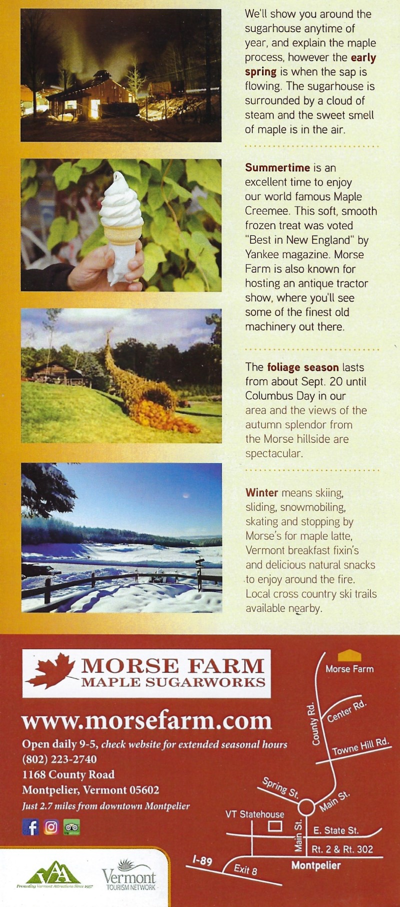 Morse Farm Maple Sugarworks brochure thumbnail