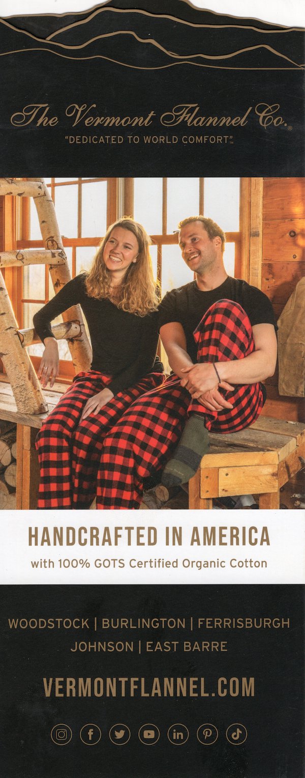 Vermont Flannel Company brochure thumbnail