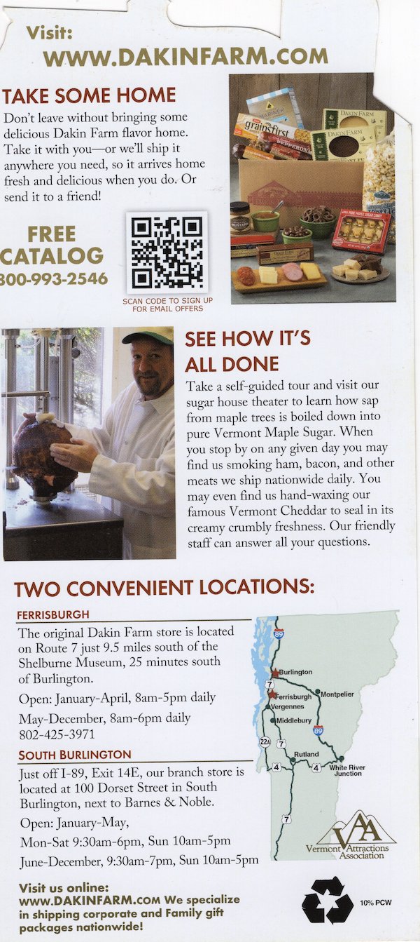 Dakin Farm brochure thumbnail