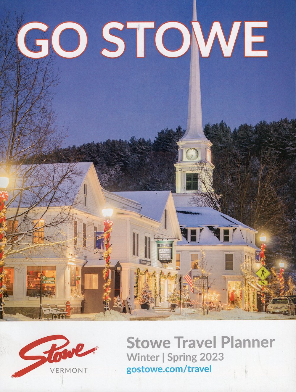Go Stowe Travel Planner brochure full size