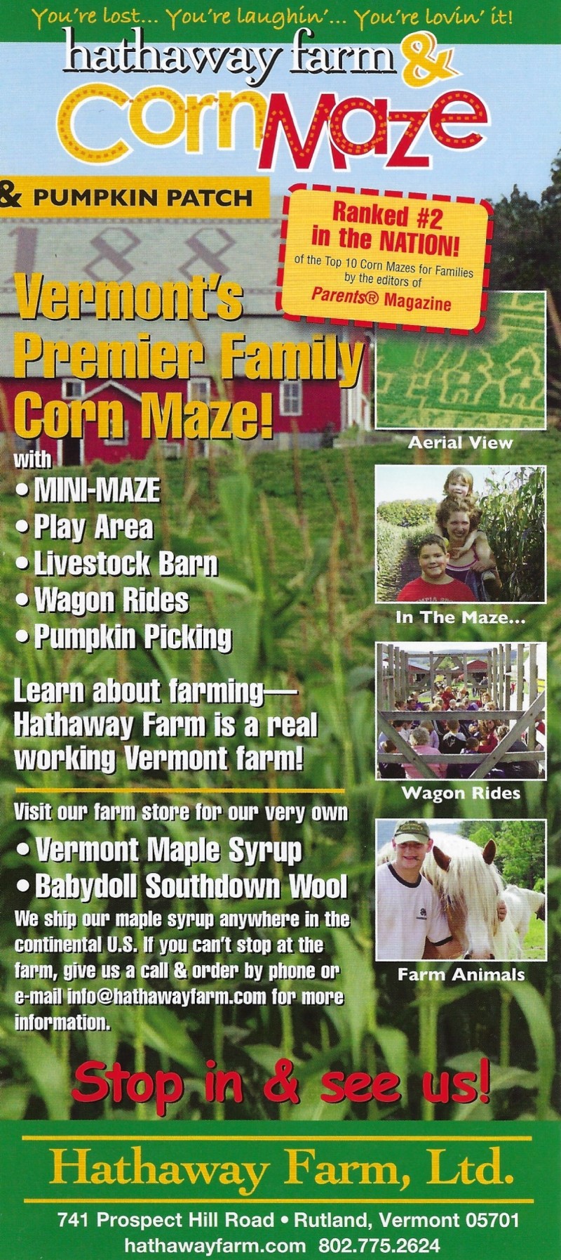 Hathaway Farm & Corn Maze brochure thumbnail