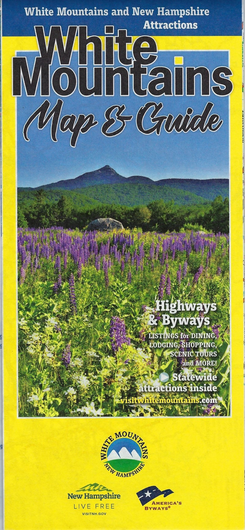 White Mountains Map & Guide brochure thumbnail