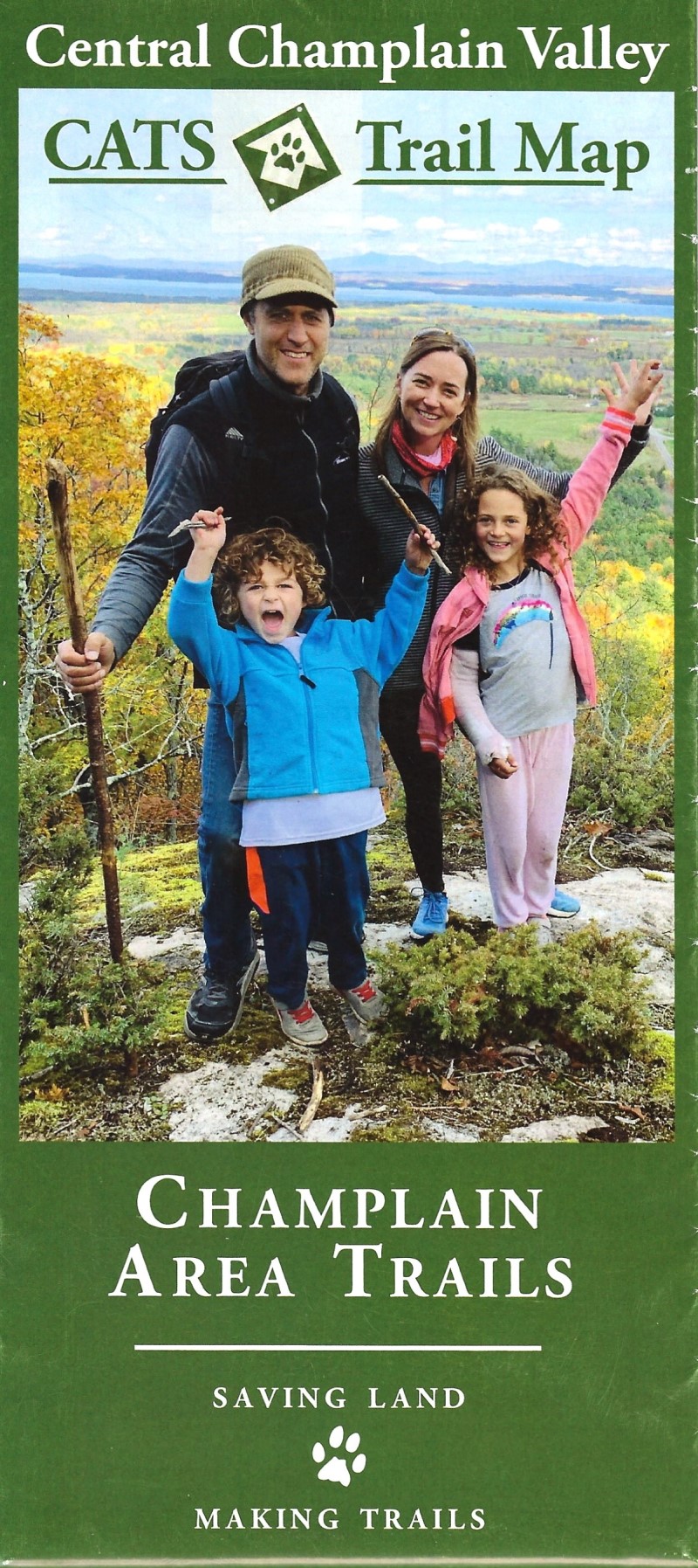 Champlain Area Trails Central Champlain Valley brochure thumbnail