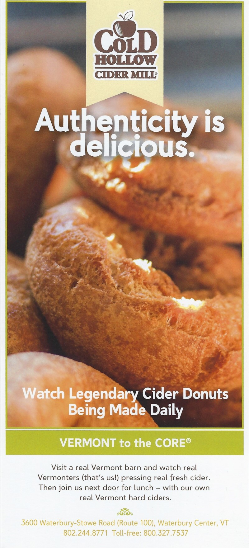 Cold Hollow Cider Mill brochure thumbnail