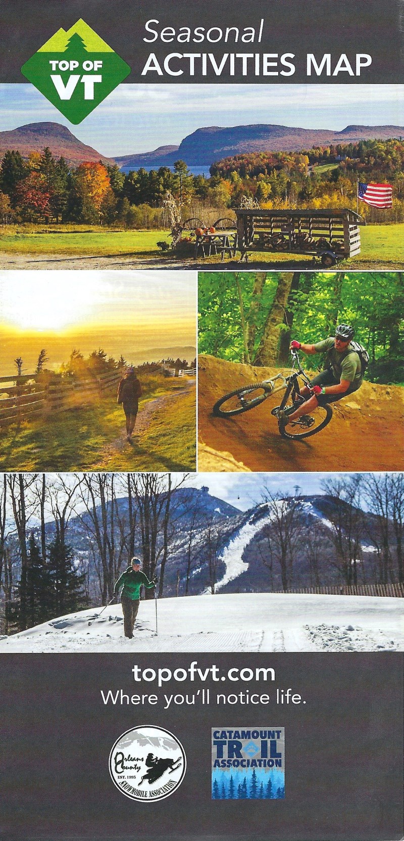 Seasonal Activities Map brochure thumbnail