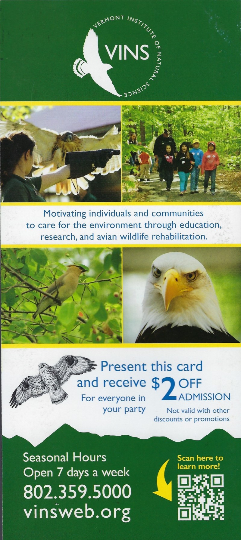 VINS Nature Center brochure thumbnail