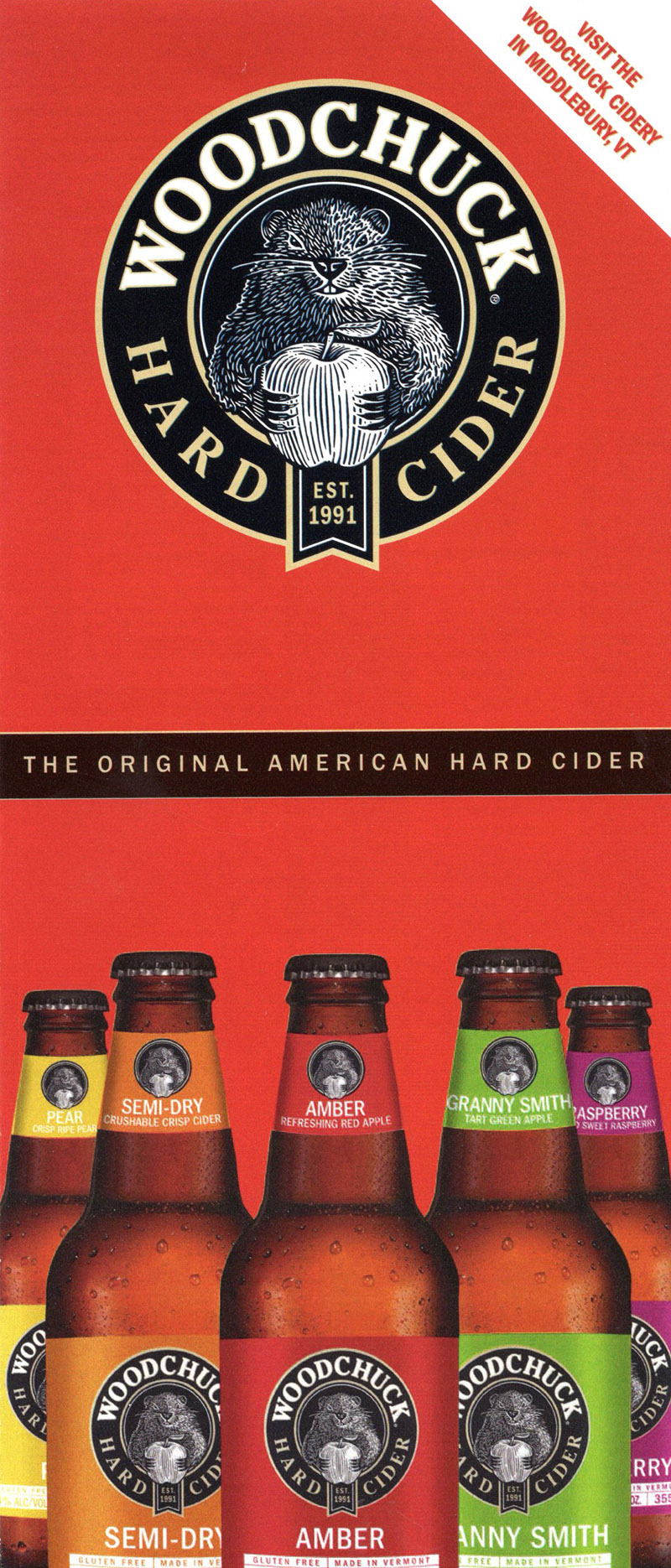 Woodchuck Hard Cider brochure thumbnail
