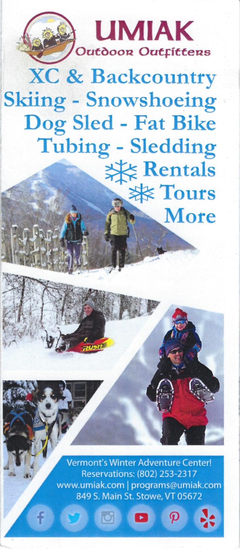 Umiak Outdoor Outfitters brochure thumbnail