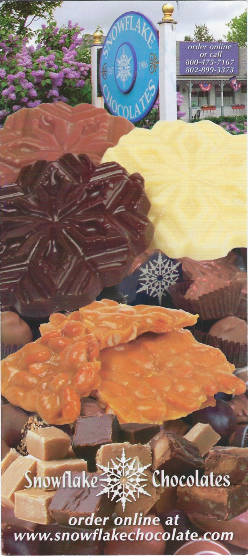 Snowflake Chocolates brochure thumbnail
