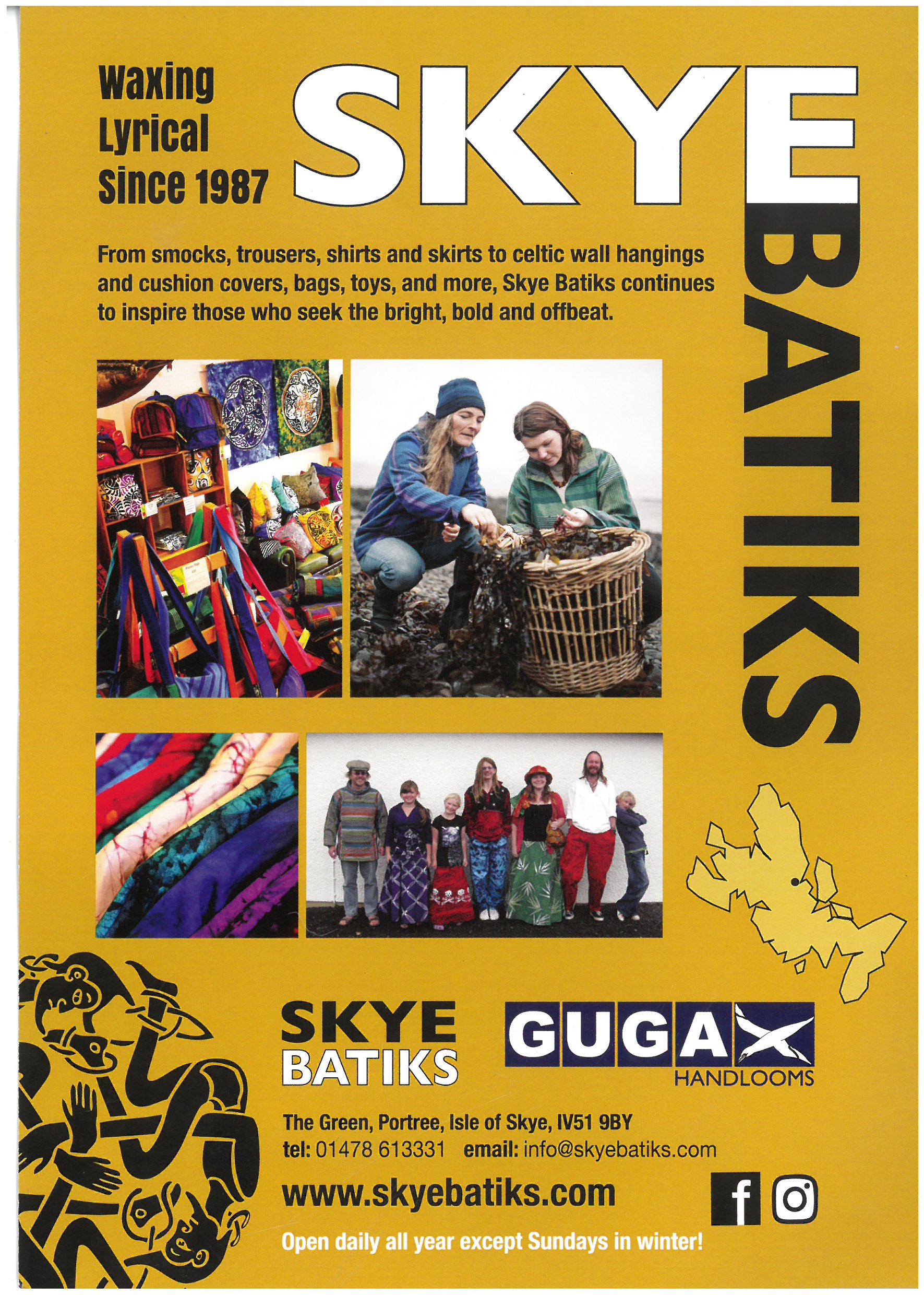 Skye Batiks brochure full size