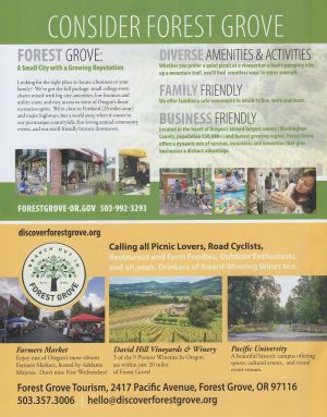 Discover Forest Grove brochure full size