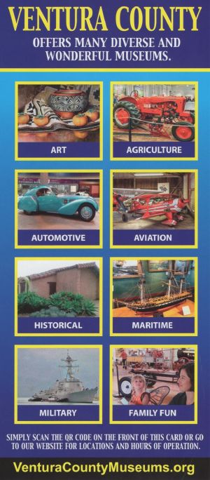 Ventura County Museums brochure full size