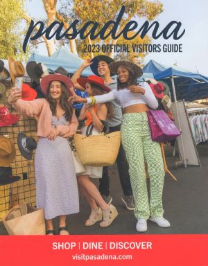 Pasadena Official Visitors Guide brochure full size