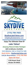 Sky Dive Lake Tahoe
