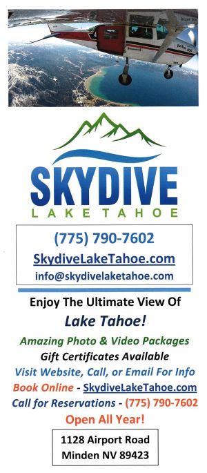 Sky Dive Lake Tahoe brochure thumbnail