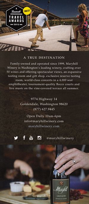 Maryhill Winery brochure full size