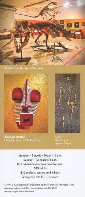 Museum of Ancient Wonders brochure thumbnail