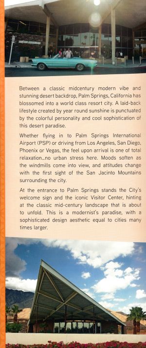 Palm Springs Official Visitors Guide brochure full size