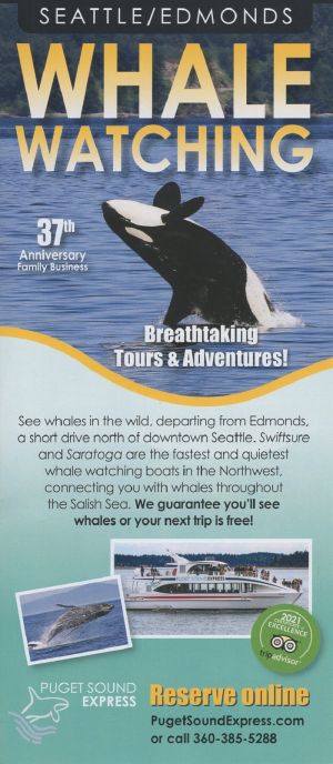 PS Express Seattle Whale Watching brochure thumbnail