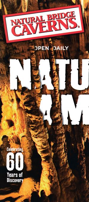 Natural Bridge Caverns brochure full size