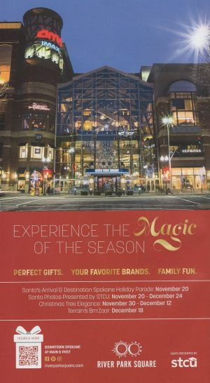 Spokane Holiday Magazine Guide brochure thumbnail