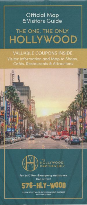 Hollywood Visitors Guide & Map brochure thumbnail