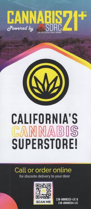 Cannabis 21+ brochure thumbnail
