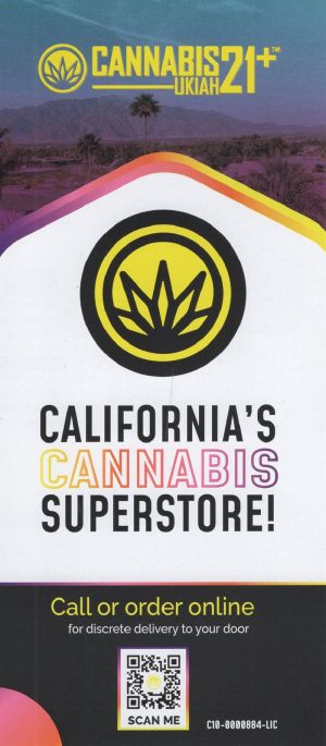 Cannabis 21+ - Ukiah brochure full size