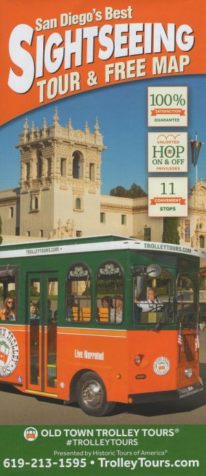 San Diego's Best Sightseeing Tour & Free Map brochure thumbnail
