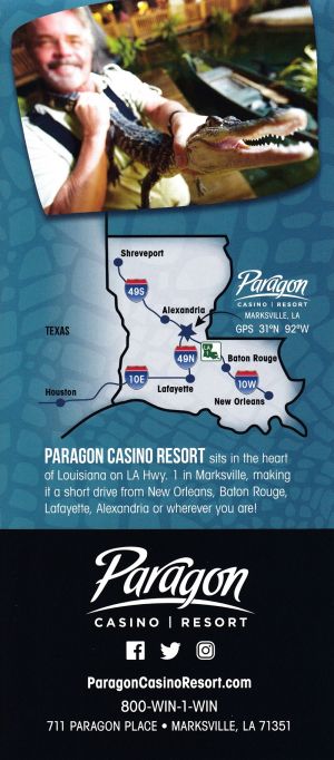 Paragon Casino RV Resort brochure full size