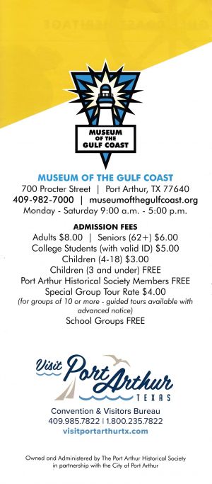 Museum Of The Gulf Coast brochure thumbnail