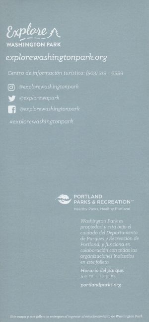Explore WA Park Map - Spanish brochure thumbnail