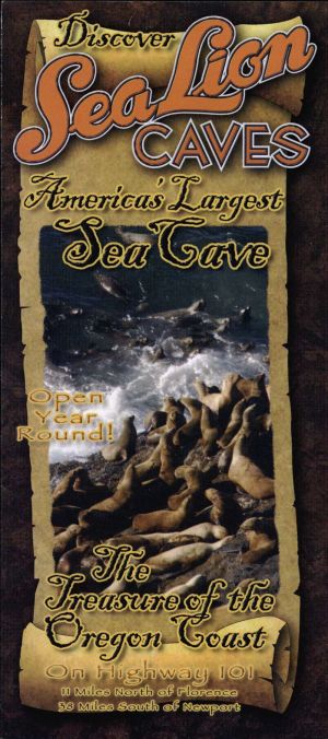 Sea Lion Caves brochure full size