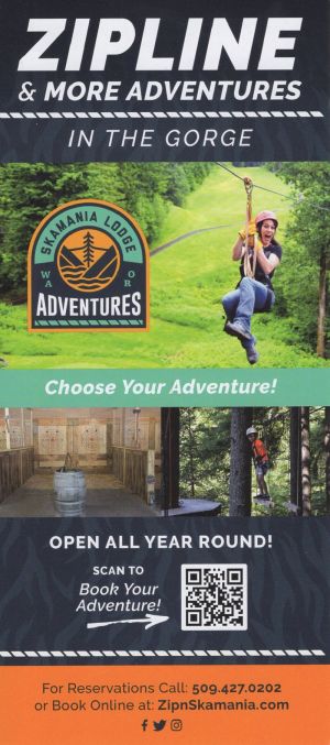 Skamania Lodge Zip Line Tour brochure thumbnail