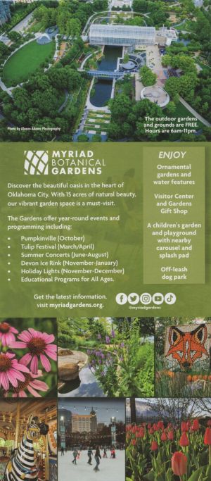 Myriad Botanical Gardens brochure thumbnail