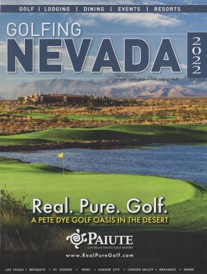 Golfing Nevada Magazine brochure full size