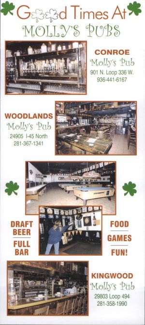 Molly's Pub - North Houston brochure thumbnail