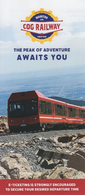 Pikes Peak Cog Railway brochure thumbnail