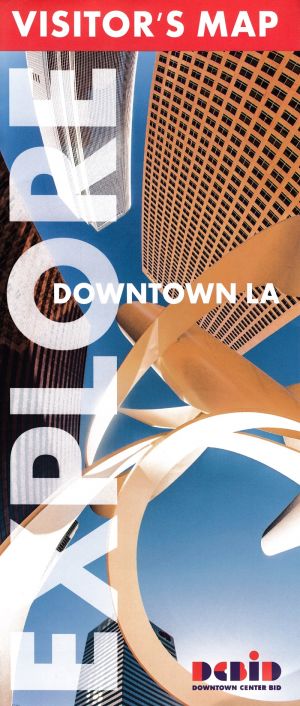 Downtown LA Visitor's Map brochure thumbnail