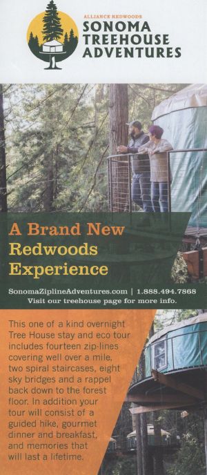 Sonoma Canopy Tours brochure thumbnail