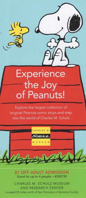 Charles Schulz Museum brochure full size