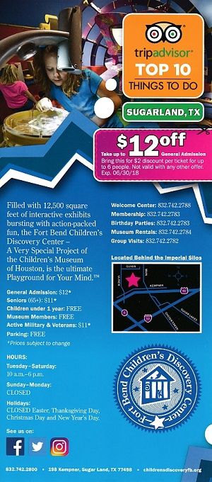 Fort Bend Childrens Discovery brochure thumbnail