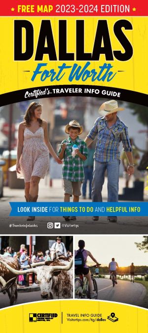 Fearn's Traveler Info Guide - Dallas & Fort Worth brochure full size