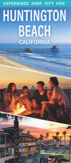 Visit Huntington Beach Map brochure full size