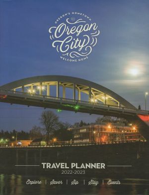 Oregon City Visitor Guide brochure full size