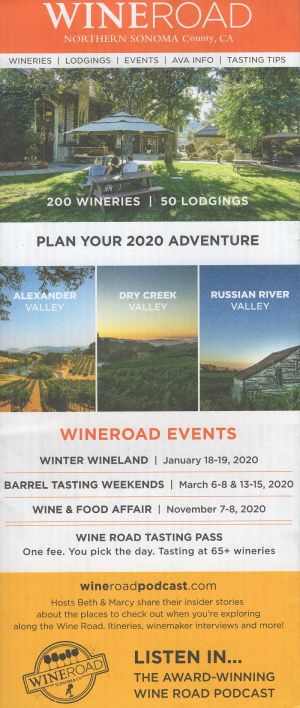 Wine Road - Northern Sonoma County brochure full size