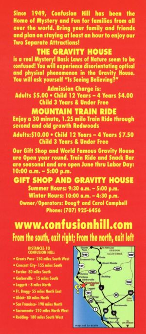Confusion Hill brochure full size