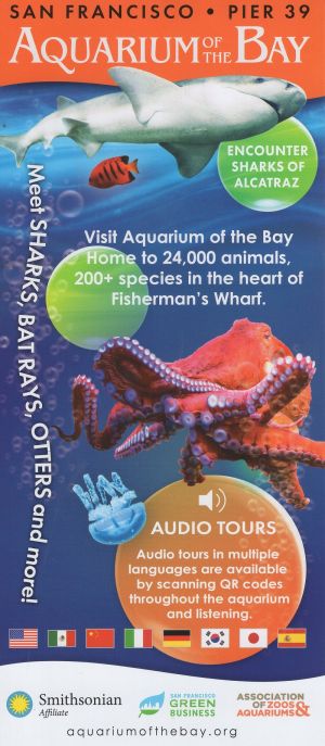 Aquarium of the Bay brochure full size