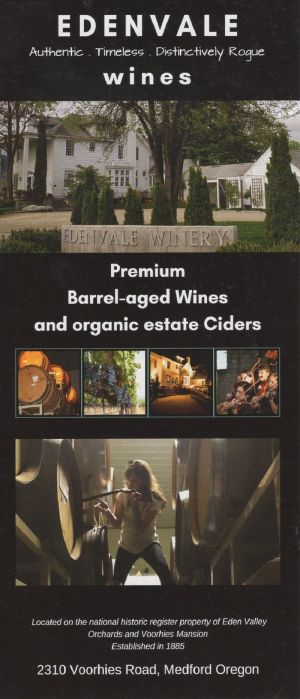 EdenVale Winery brochure thumbnail