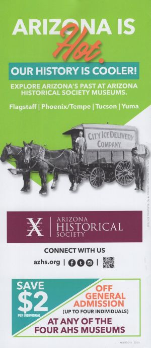 Arizona Heritage Center brochure thumbnail